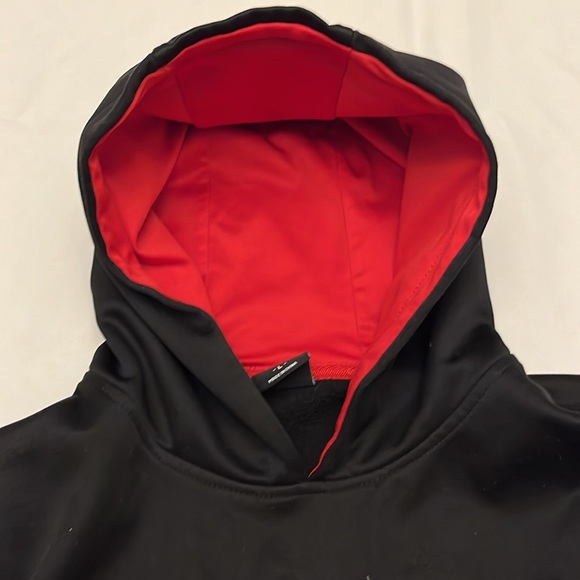 Ohio State University Buckeyes Pullover Hoodie Big Spell out Front Logo OSU - Picture 4 of 16